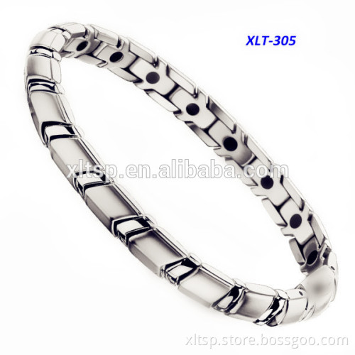 2016 hot sales pure titanium germanium power energy bracelet